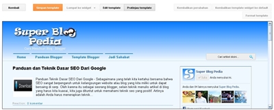 panduan edit template blogger panduan edit template blogger