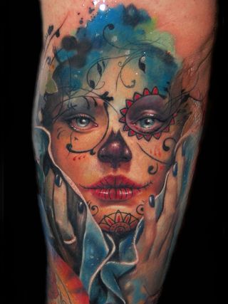 Above Another truly amazing tattoo design by Alex de Pase