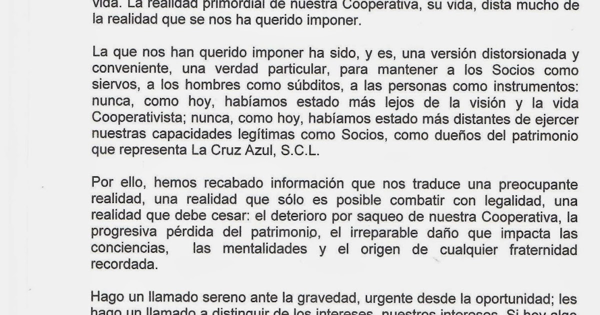 noticias de cruz azul
