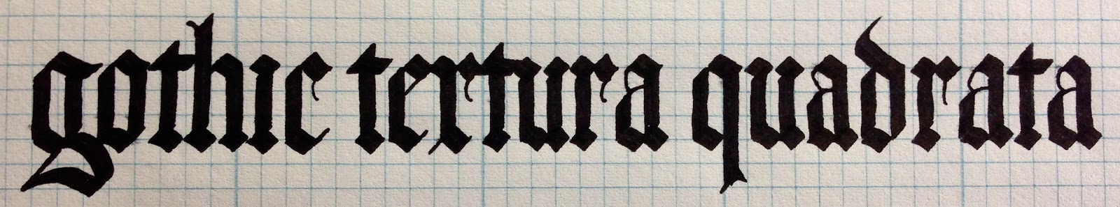 My first big composition using gothic textura! : r/Calligraphy