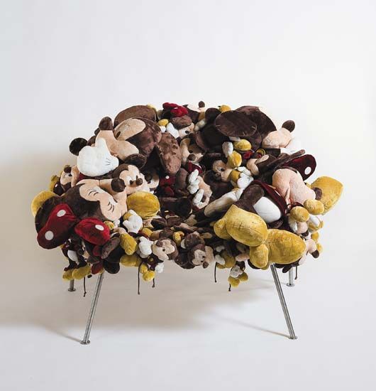 stuffed animal chair