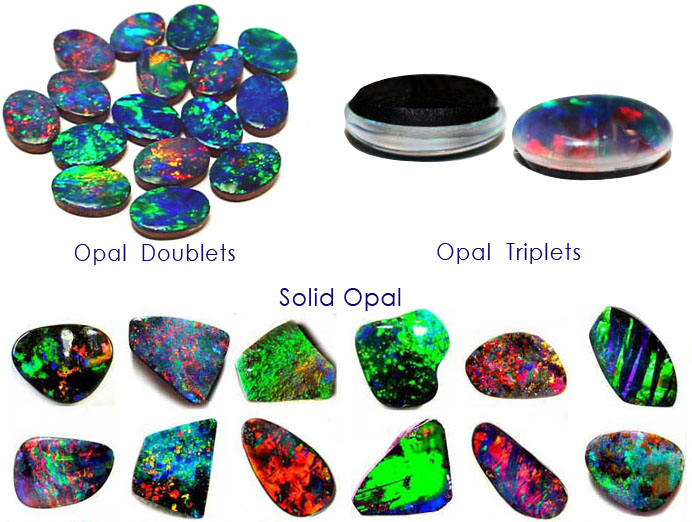 types of opal