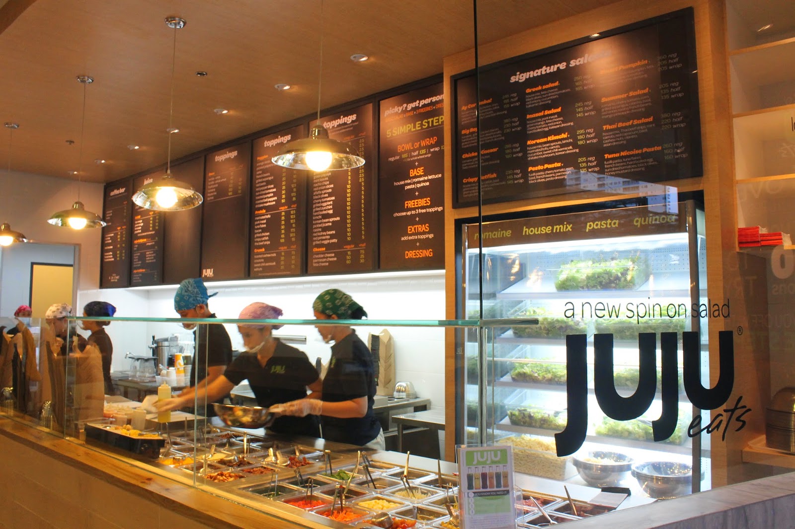 A new spin on salads at Juju Eats Eastwood Carol Ranas