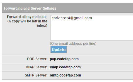 Webmail Email Forwarding - Linux Web Hosting