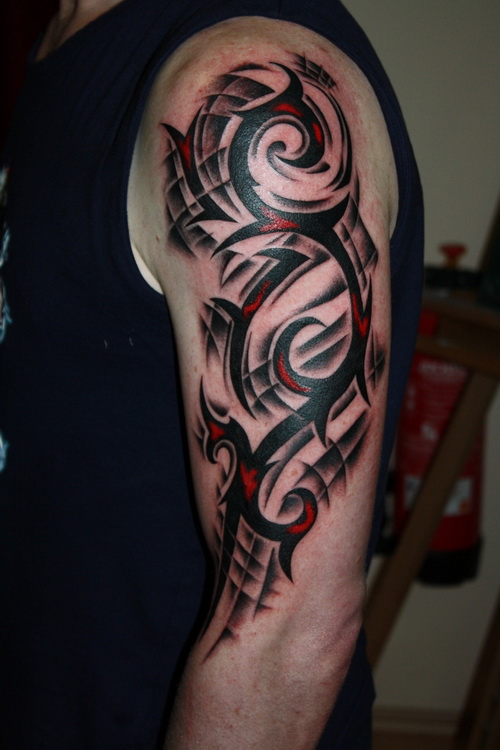 Sebastian Brennan Tribal+tattoos+for+men+on+arm+(31)