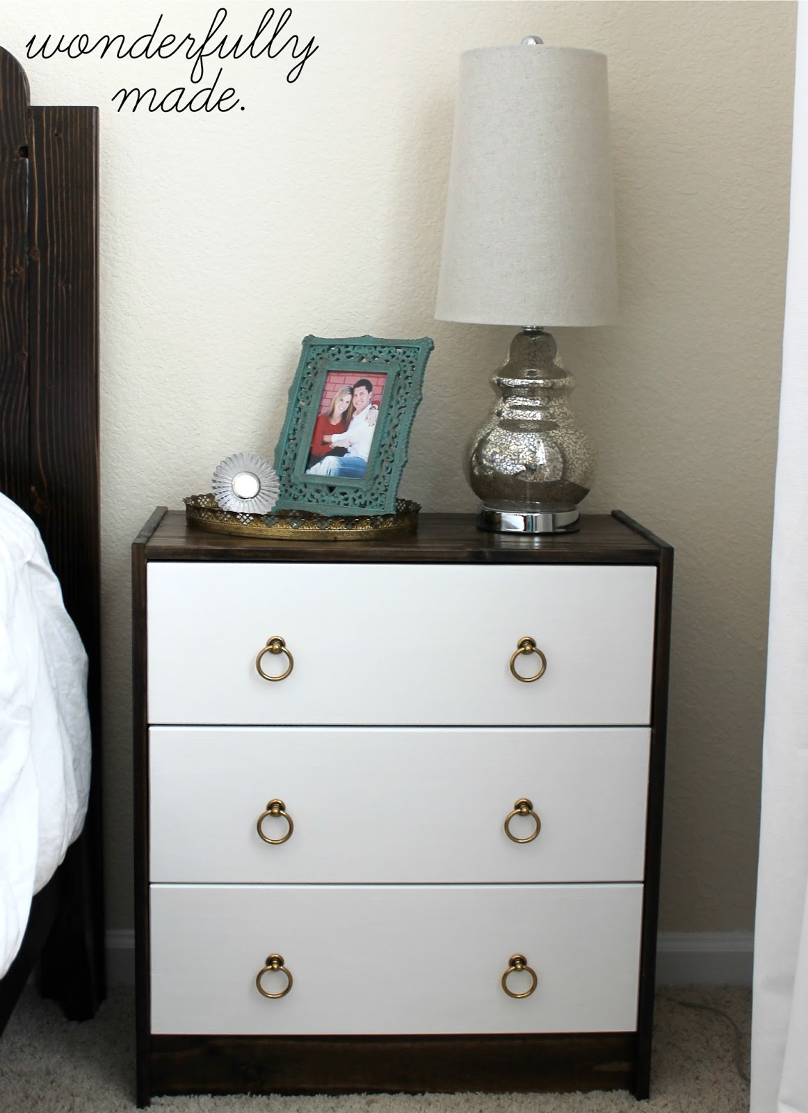 wonderfully made diy nightstands ikea rast hack wonderfully made diy nightstands ikea rast hack