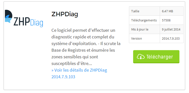 comment fonctionne zhpdiag