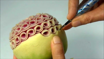 Fruit carving Fruit carving