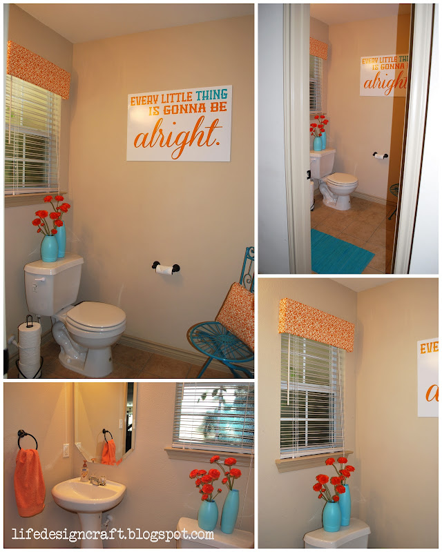 By the way, that window valance is a totally cheap & easy DIY project title=