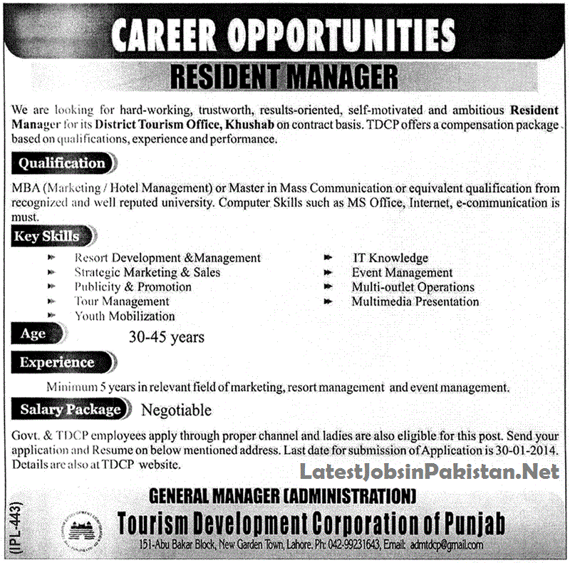 jobs in tourism development corporation of pakistan find jobs in tourism