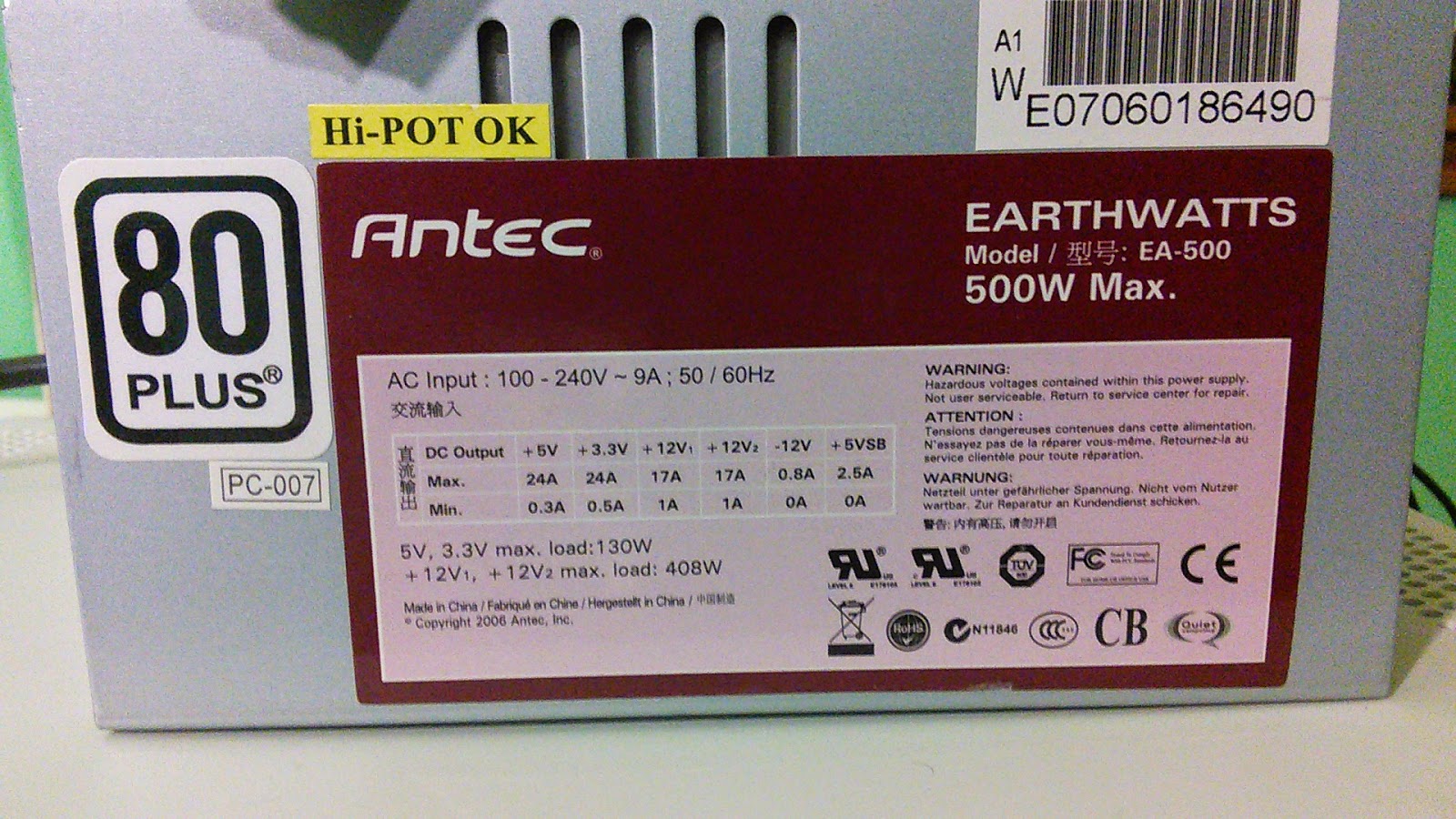 Realm of Espionage Wired a ATX Power Supply to a Xbox 360