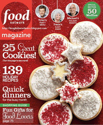 مجلات الطبخ و الحلويات Food+network+december+2012