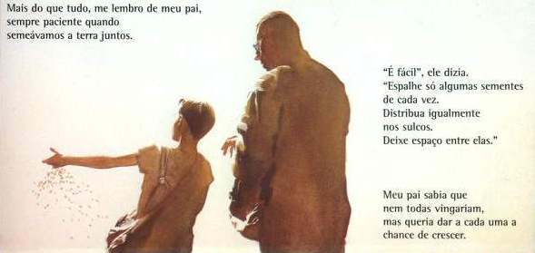 Negócios de Família: Jonathan ensina o pequeno Clark.