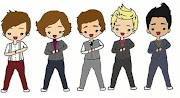 Caricaturas 1D one direction one thing