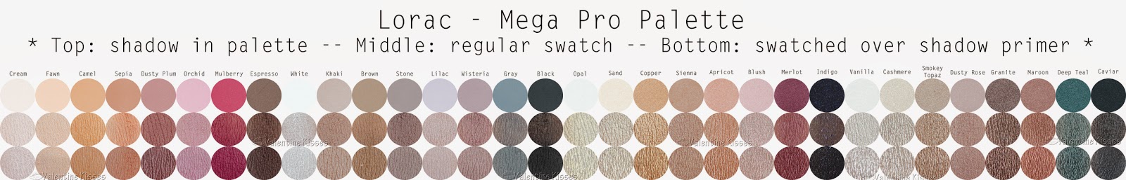 valentine kisses lorac mega