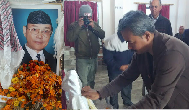 Bhartiya Gorkha Parisangh pay homage and condolence to  Shri Suraj Man Rai