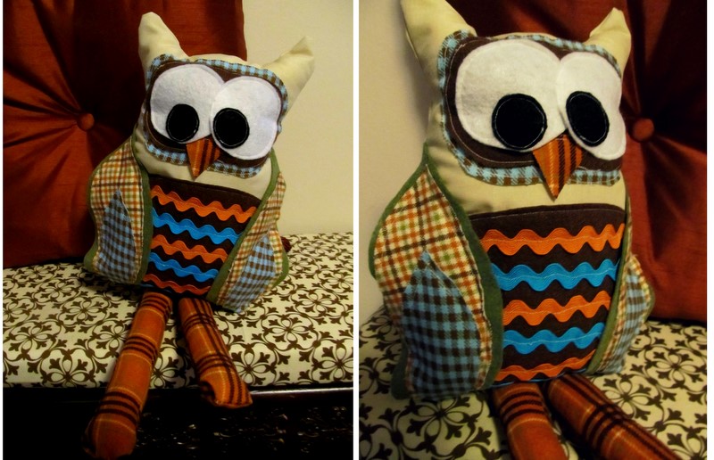 The Pretty Life Girls DIY Nursery Series Stuffed Owl