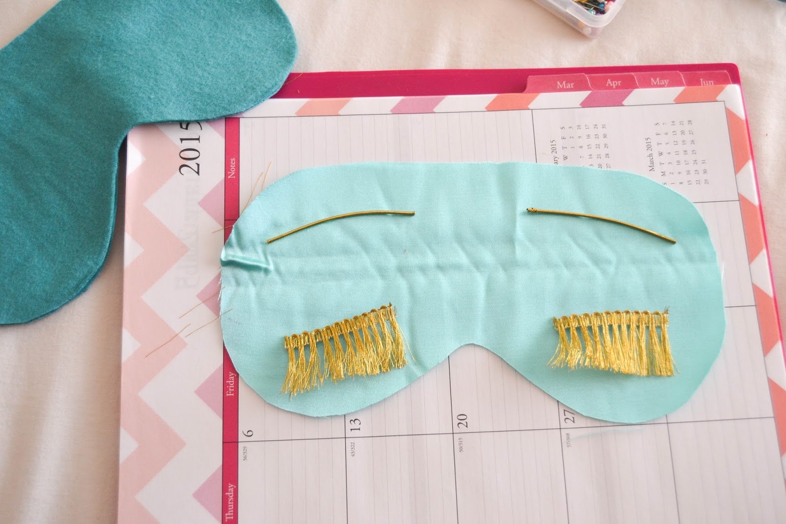 Xo, Melissa Victoria DIY Breakfast At Tiffany's Sleep Mask