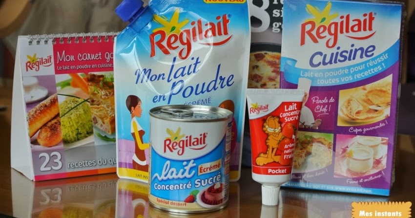 Partenariat : Régilait - Mes instants de gourmandise