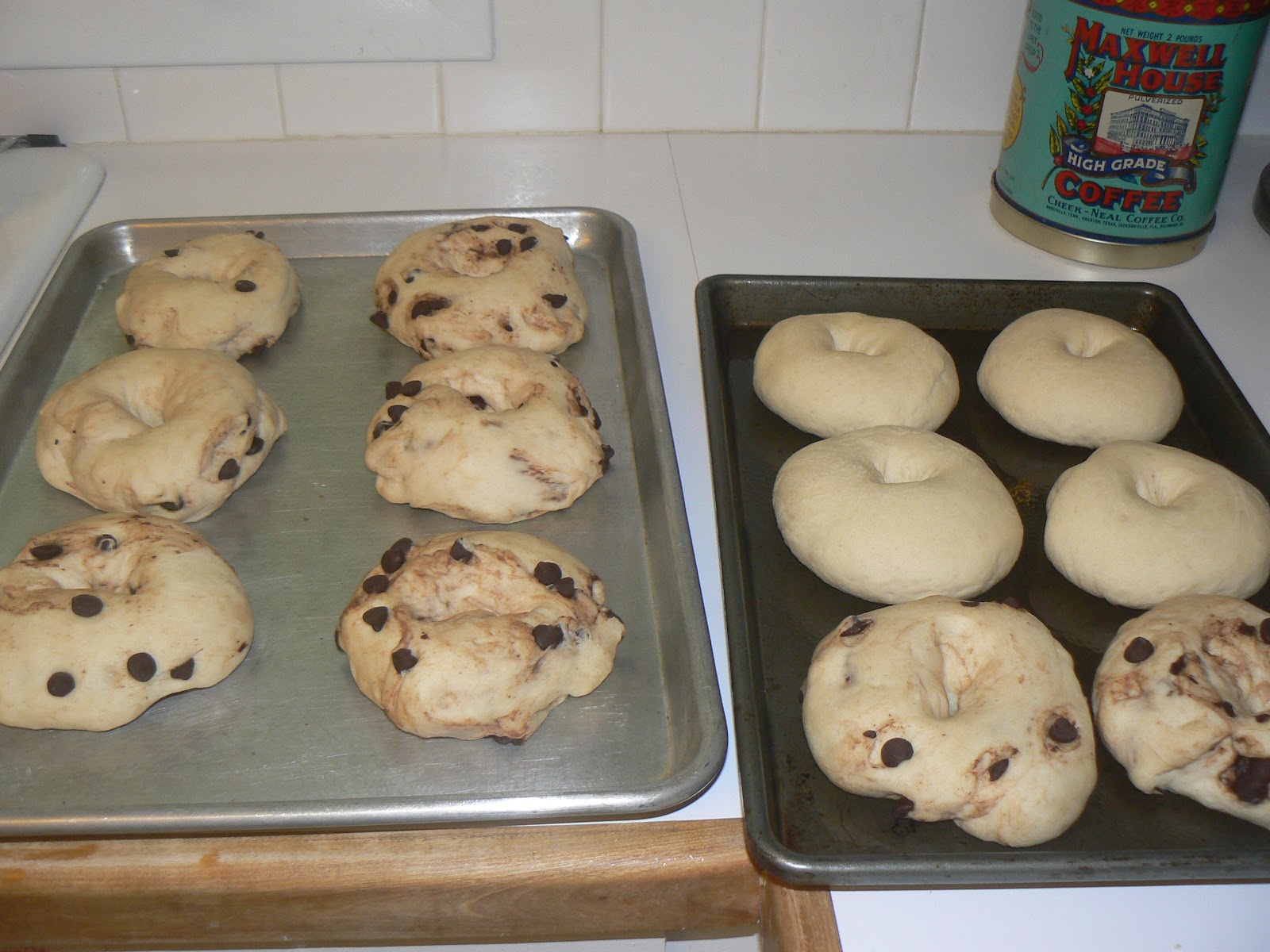 A Beautiful Ruckus Homemade Chocolate Chip Bagels (with Bonus Homemade