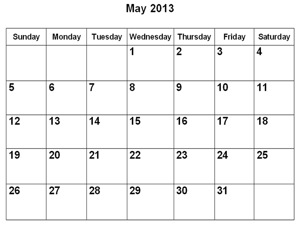 microsoft word 2013 calendar
