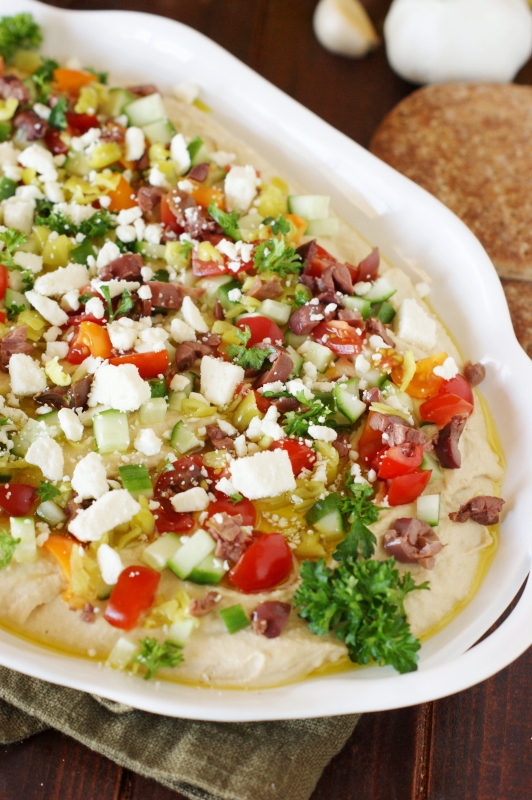 Loaded Hummus Dip The Kitchen is My Playground