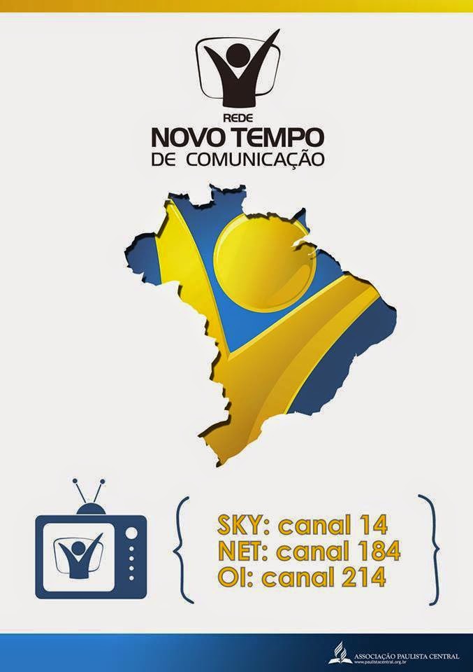 TV Novo Tempo agora na NET e OI!!!