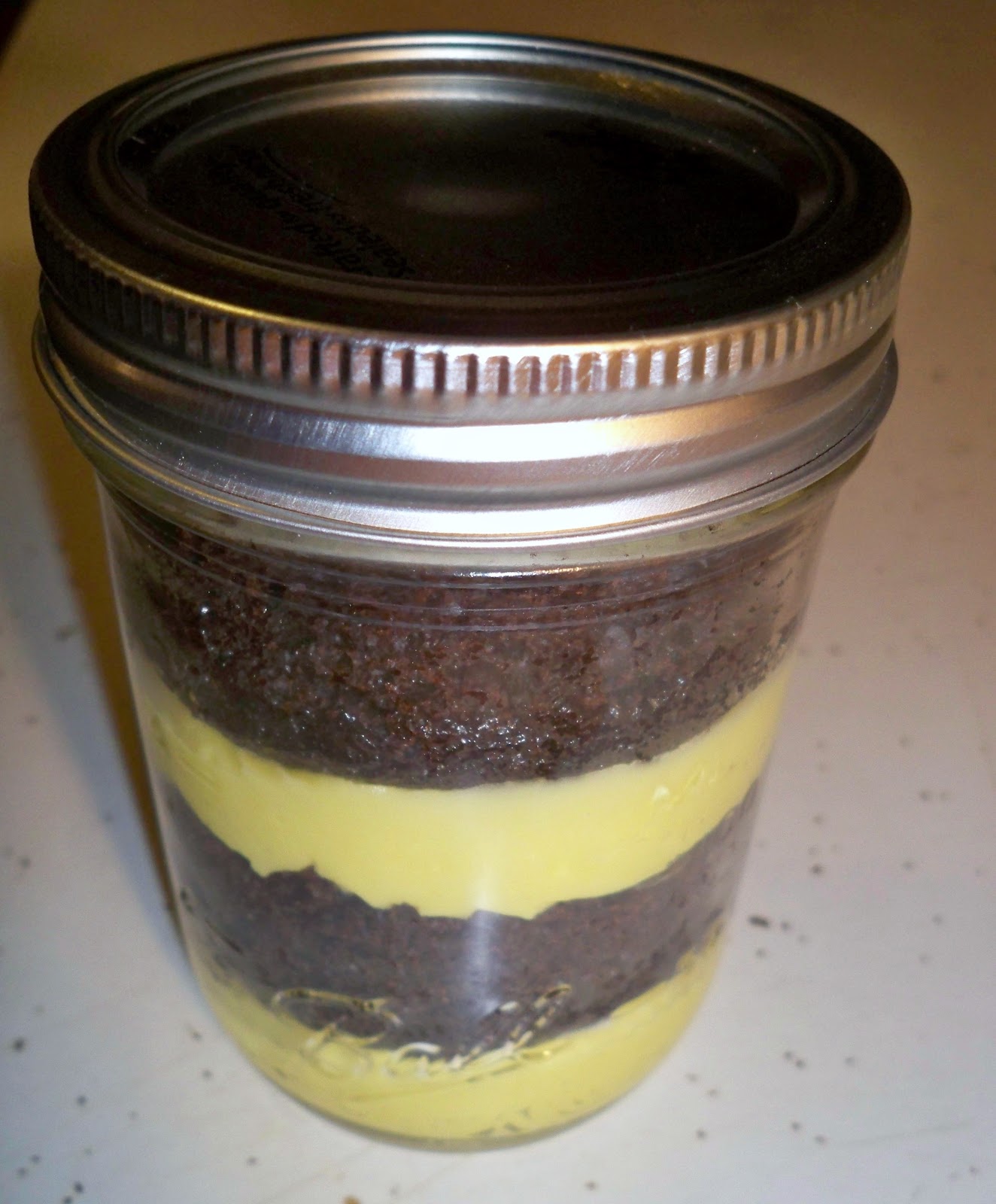 Caitie Cakes Cake in a Jar
