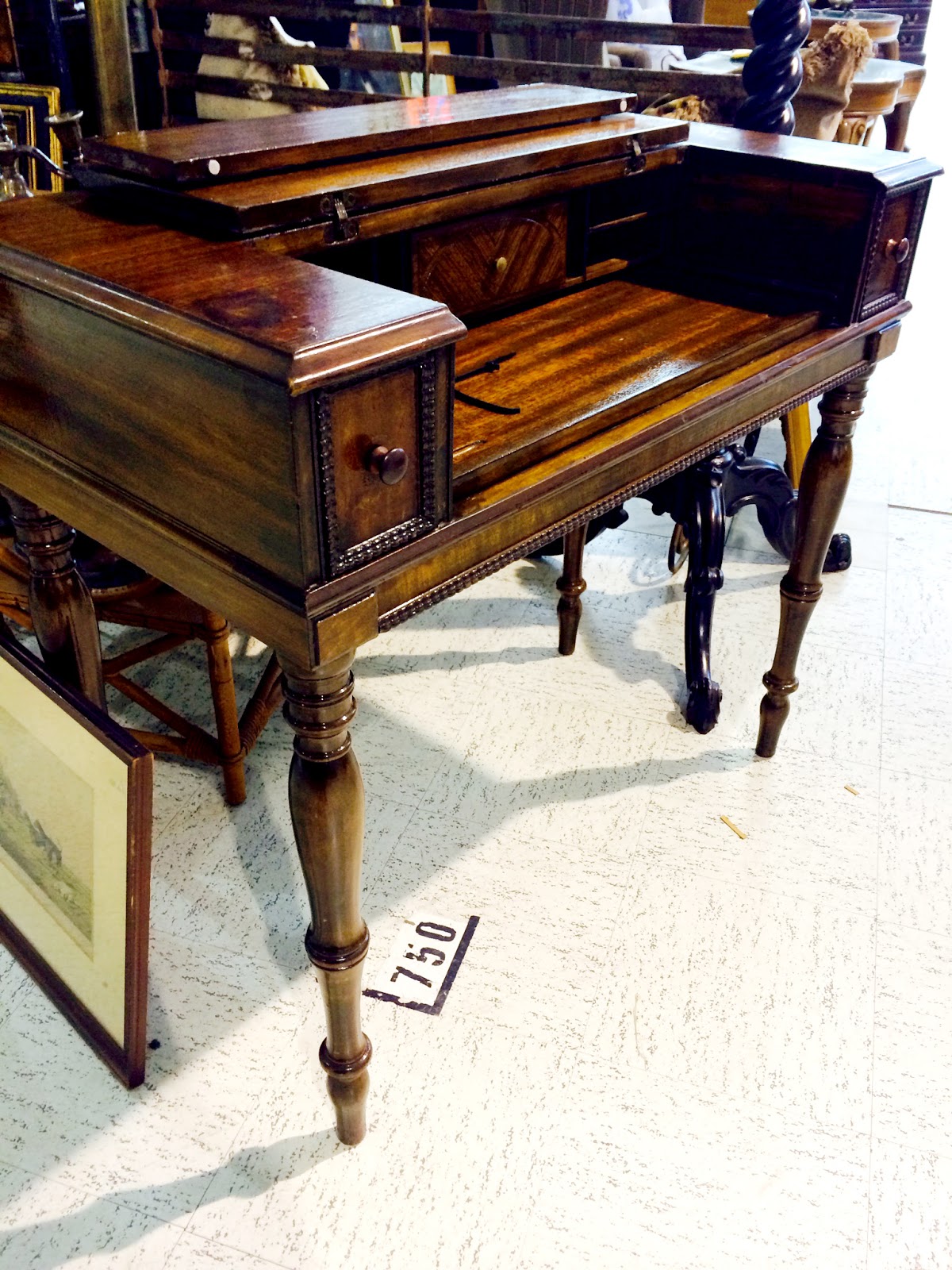 antique planters desk antique writing desk