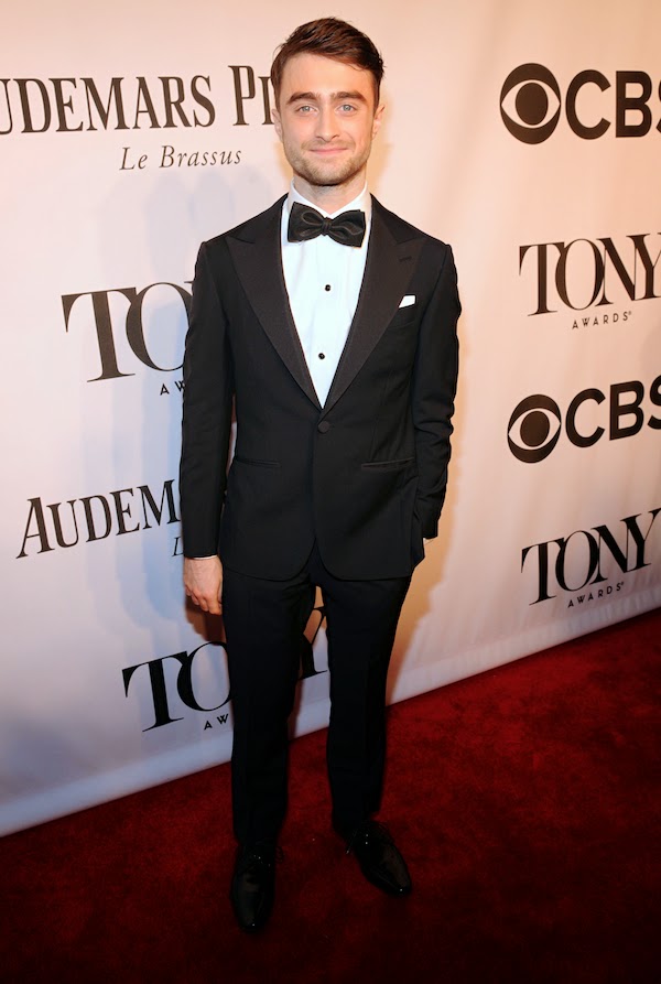Daniel Radcliffe Ermenegildo Zegna tuxedo - 2014 Tony Awards