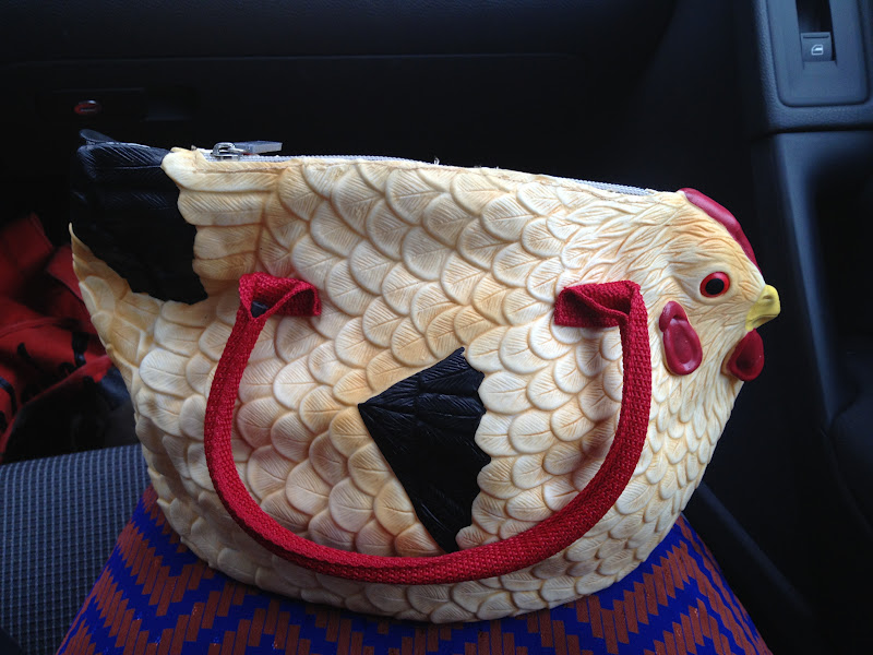 betsey johnson chicken purse