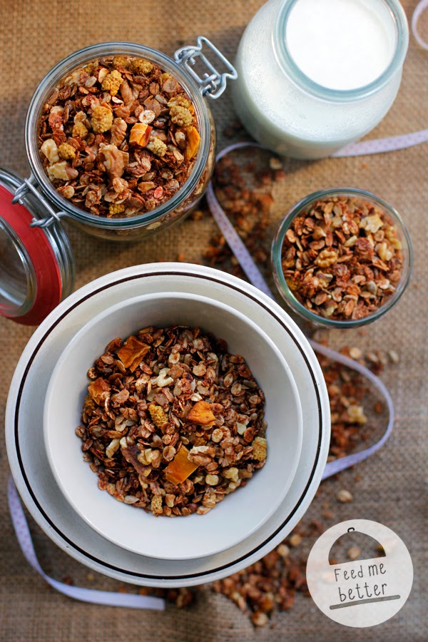 Feed Me Better Super zdrowa, fit granola (musli).