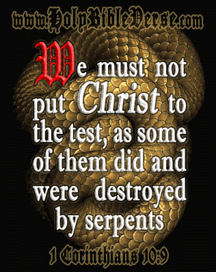 bible verse holy animated quotes serpent gifs graphics christ verses war jesus dragon god heaven animations religious destroyed study serpents