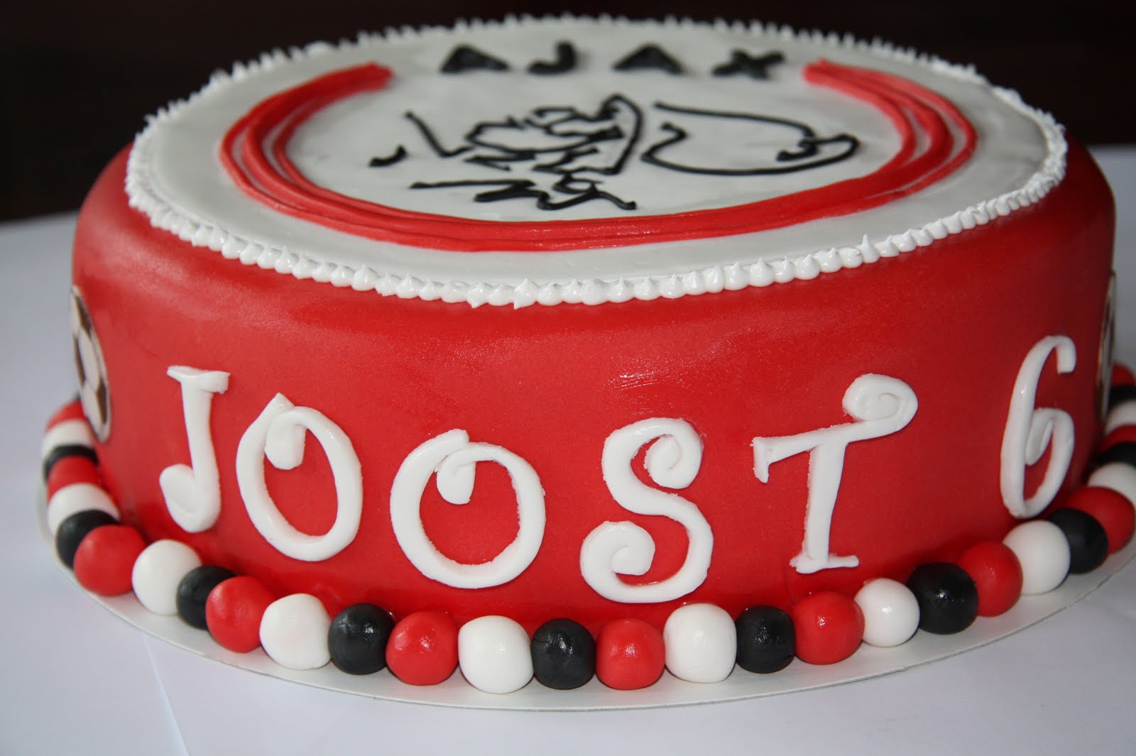 The Cake Booth Ajax birthday cake for boy