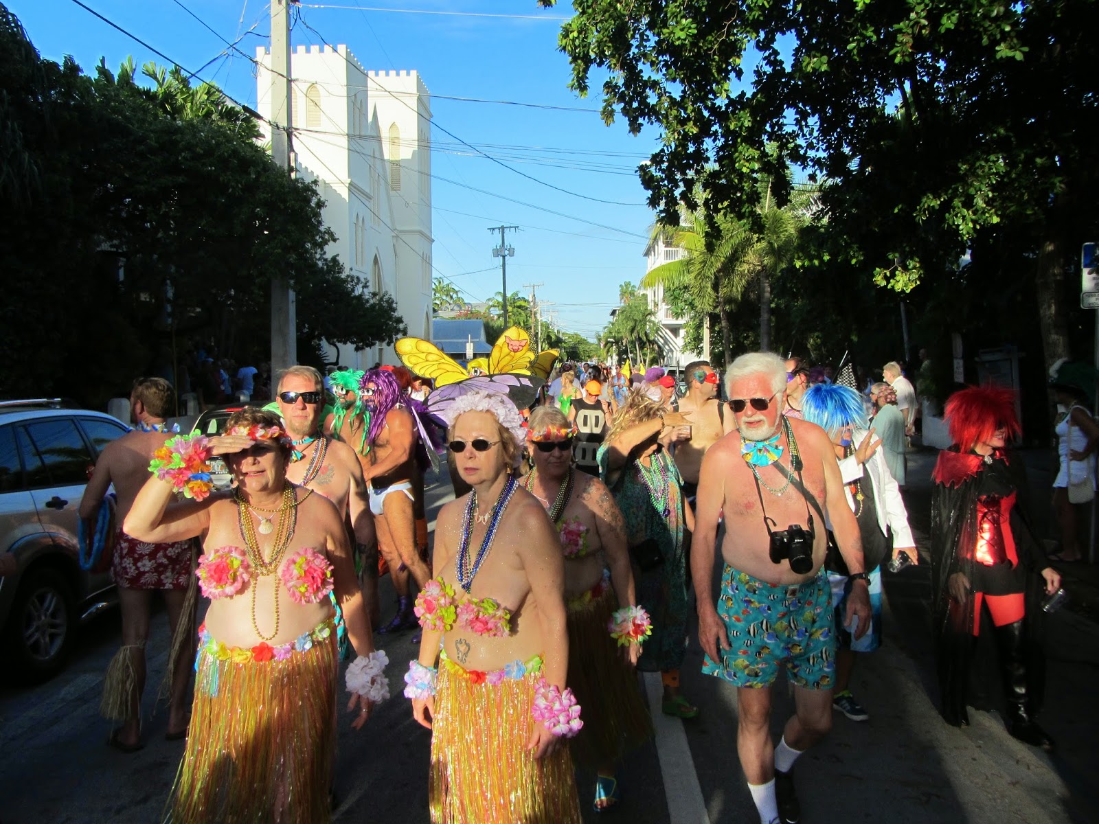 Key West vacation and visit guide Fantasy Fest 2014 live