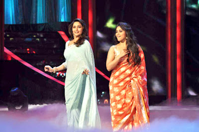 Rani Mukerji on the sets of 'Jhalak Dikhhla Jaa' to promote 'Aiyyaa'