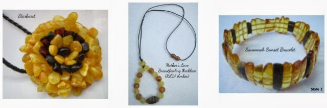 Spark of Amber, Baltic Amber, Teething Necklace