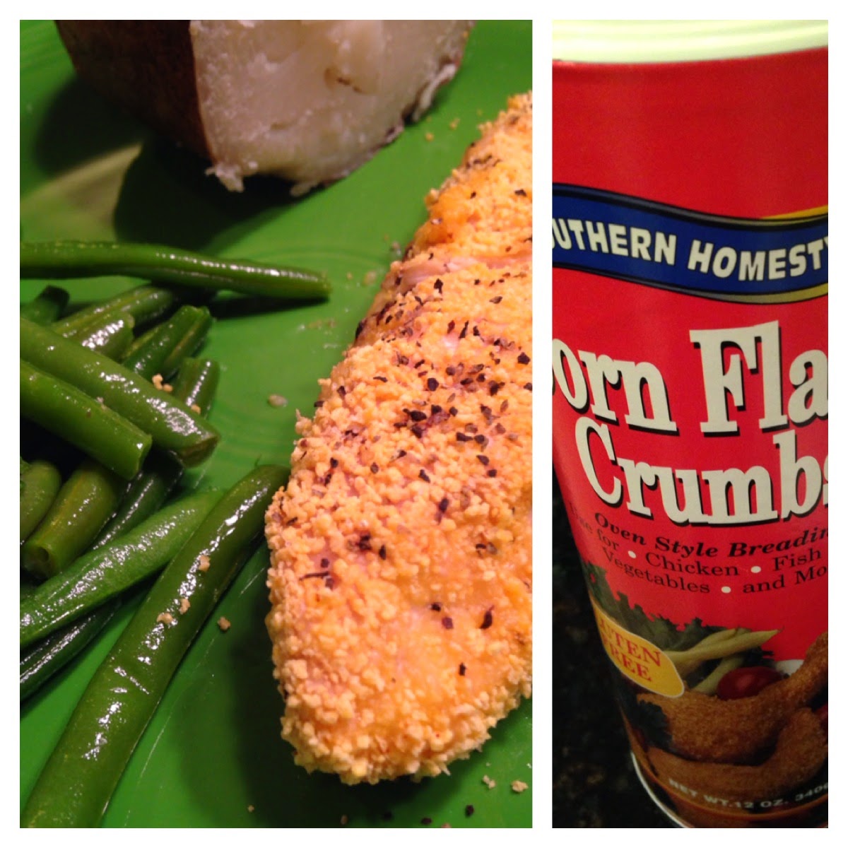 Laura Schmitt NE Baked Breaded Chicken Tenders Gluten Free Dairy Free