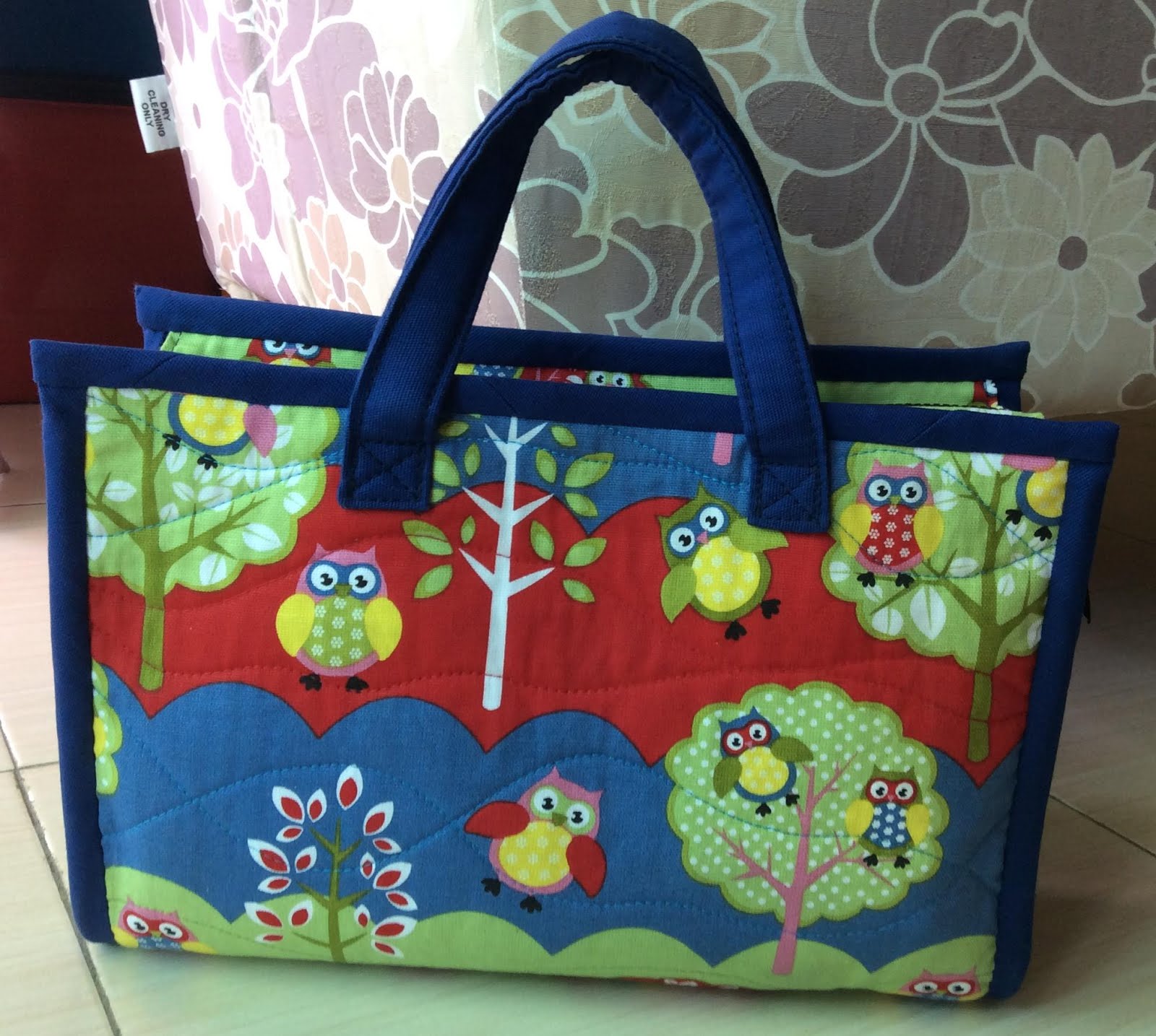 The Moody Homemaker Quilted Little Book Bag