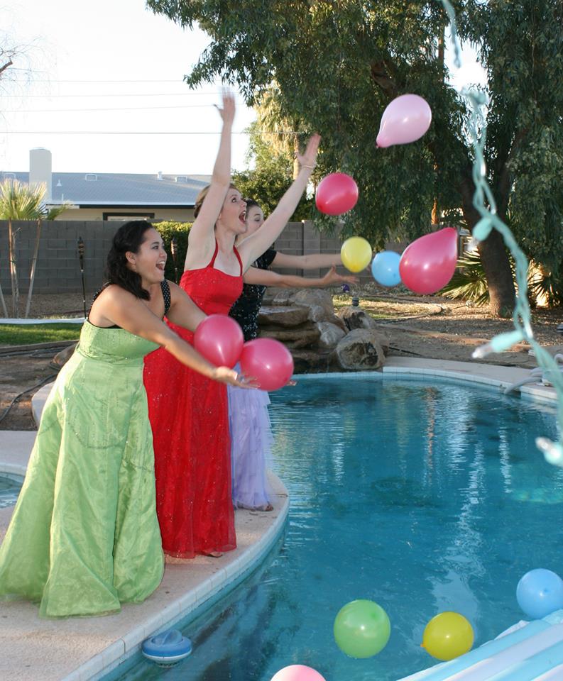 So I went to a swim prom.