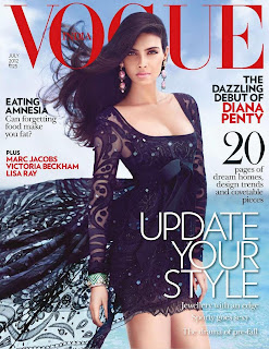 Diana Penty Sizzling photoshoot for Vogue Magazine India July 2012