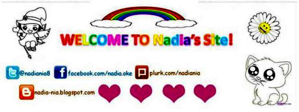 Welcome To Nadia's Blog!