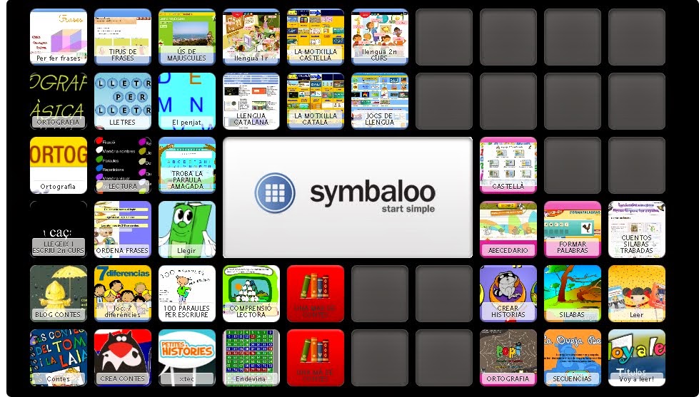 Symbaloo Llengua