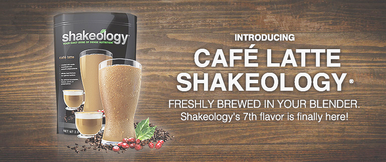 cafe latte shakeology new cafe latte coffee shakeology