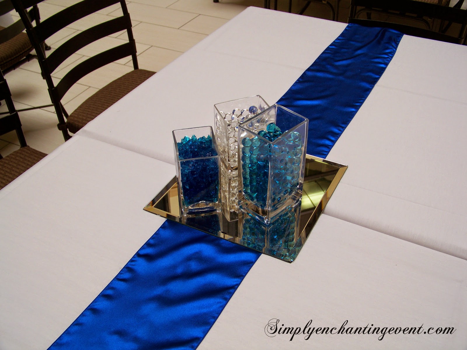 Simply Enchanting Event Sapphire Blue & Turquoise Wedding