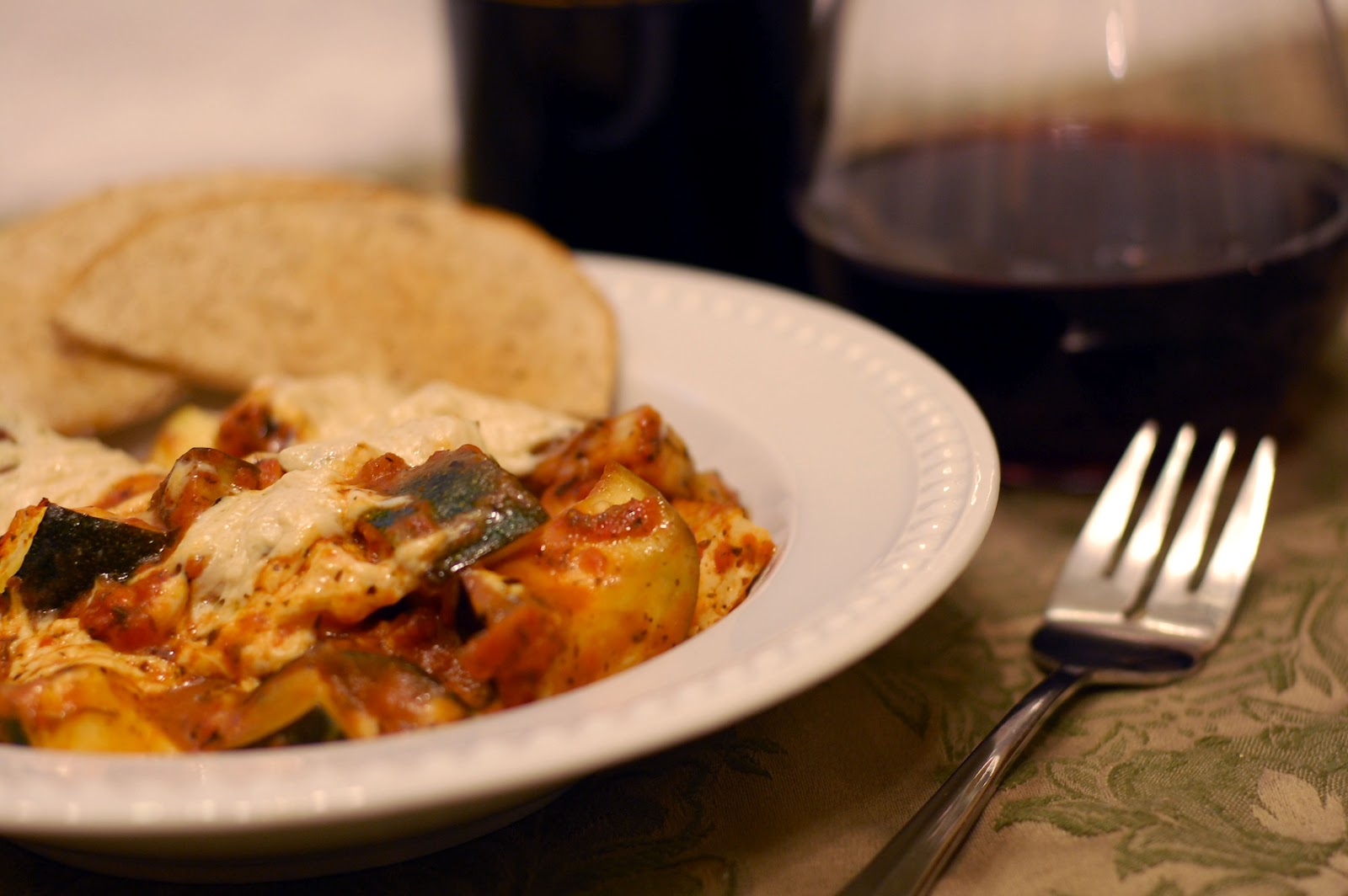 Where's the Beach? Cool Weather Run & Eggplant, Zucchini, Tofu Bake