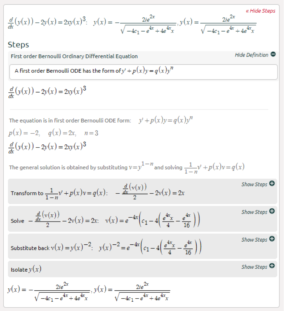 Symbolab Blog Advanced Math Solutions Ordinary Differential