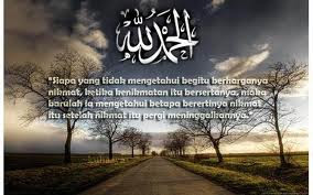 alhamdulillah syukur