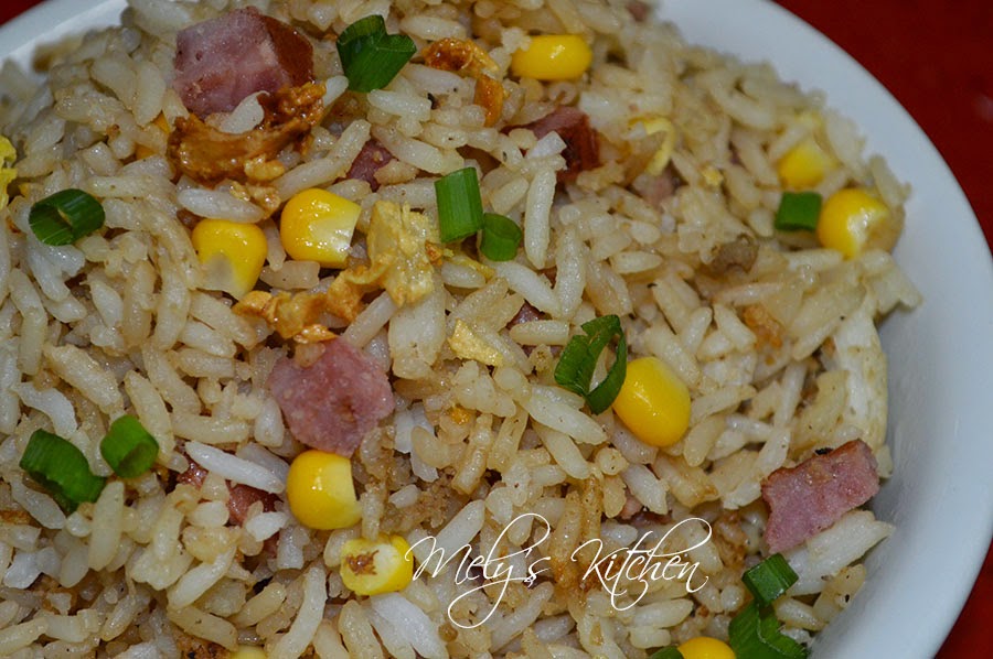 Mely's kitchen Chorizo Fried Rice