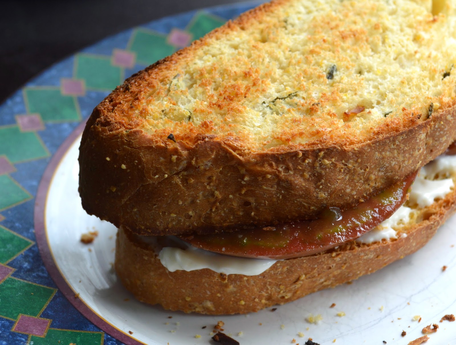 The Messy Apron Sage and Onion Bread with Cornmeal